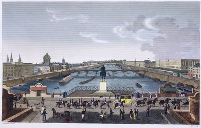 Le Pont Neuf, vers 1815-20 - Henri Courvoisier Voisin